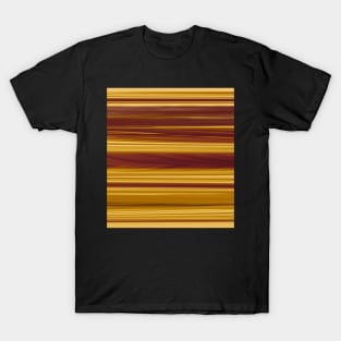 Bold copper stripes T-Shirt